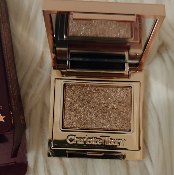 💖FIRM! NWT CHARLOTTE TILBURY HYPNOTISING POP SHOT EYESHADOW ROSEGOLD (LIMITED E - Picture 13 of 13